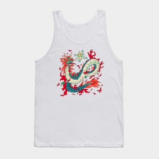 Minhwa: Fire Dragon B Type Tank Top